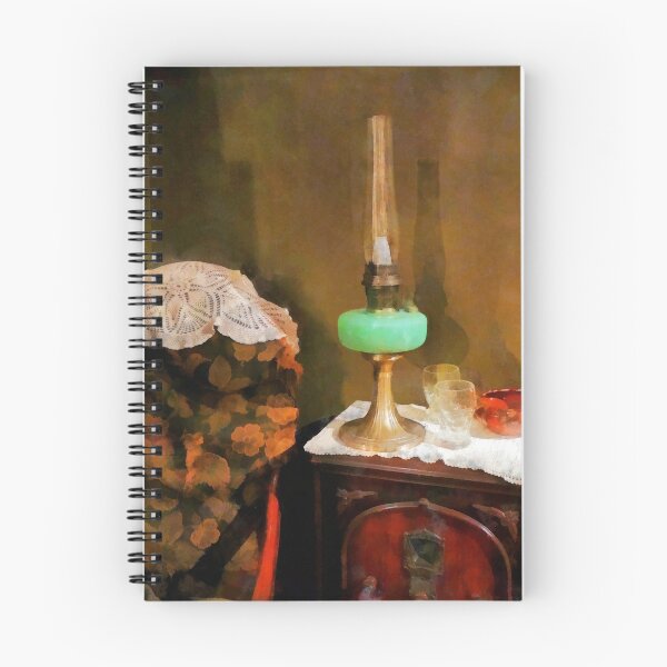 Item preview, Still Life With Hurricane Lamp designed and sold by Susan Savad.