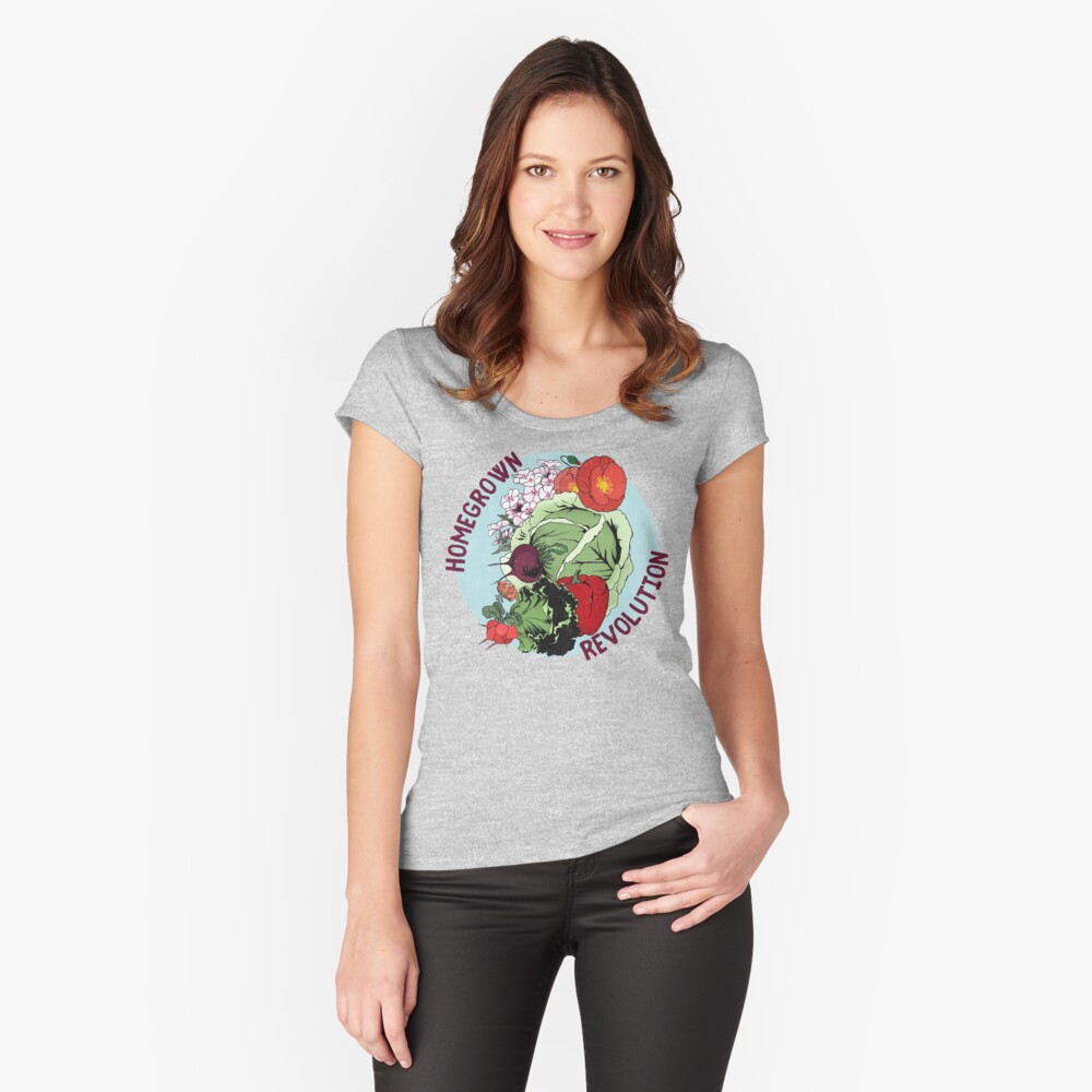 Item preview, Fitted Scoop T-Shirt designed and sold by fabfeminist.
