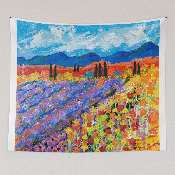 Item preview, Flower Fields designed and sold by artbydanielle.