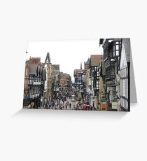 City of Chester, England Greeting Card