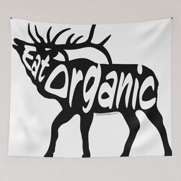 Item preview, Eat Organic - Elk hunting design. designed and sold by CIDesign.