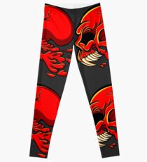 Hell Skull Design Leggings