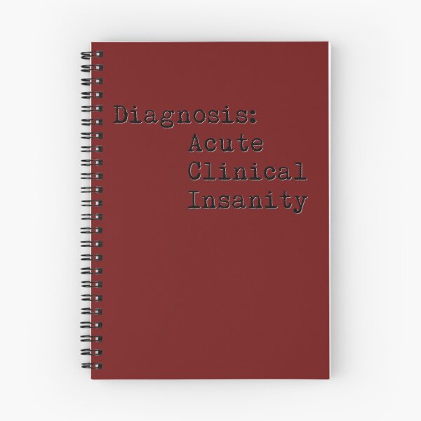 Item preview, AHS Diagnosis: Acute Clinical Insanity designed and sold by Anarchysmaster.