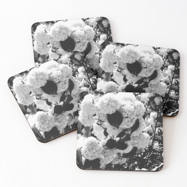 Item preview, Black and White Snowballs designed and sold by The Rage Garden.