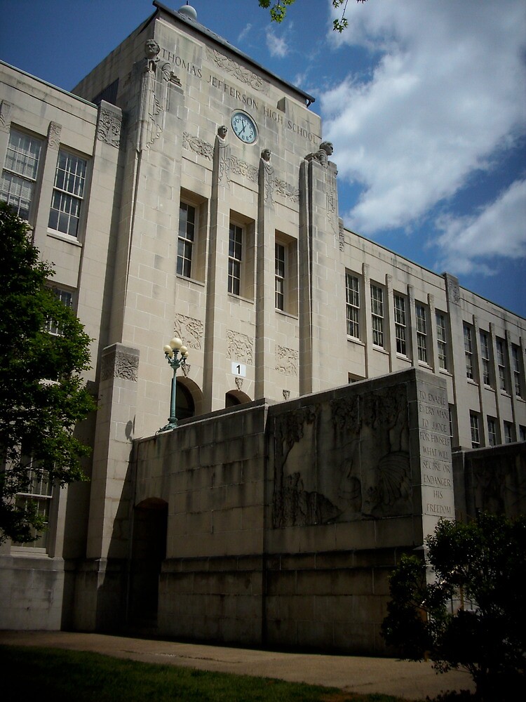  thomas jefferson high school richmond va by aj belongia redbubble