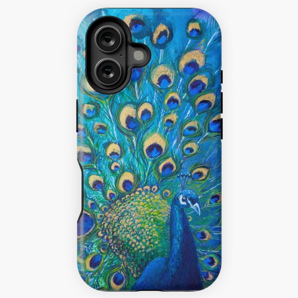 Item preview, Beautiful Painted Peacock in its Full Glory designed and sold by Nicola Morgan.
