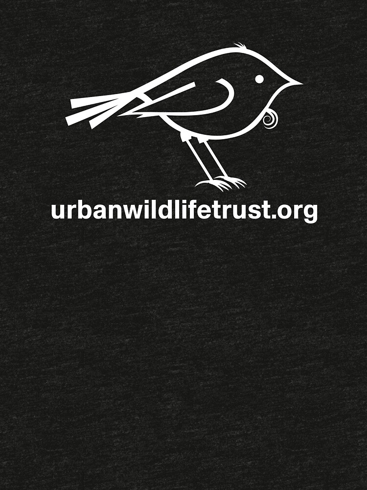 Thumbnail 6 of 6, Tri-blend T-Shirt, Urban Wildlife Trust Tui Logo (white) designed and sold by UrbanWildlife.
