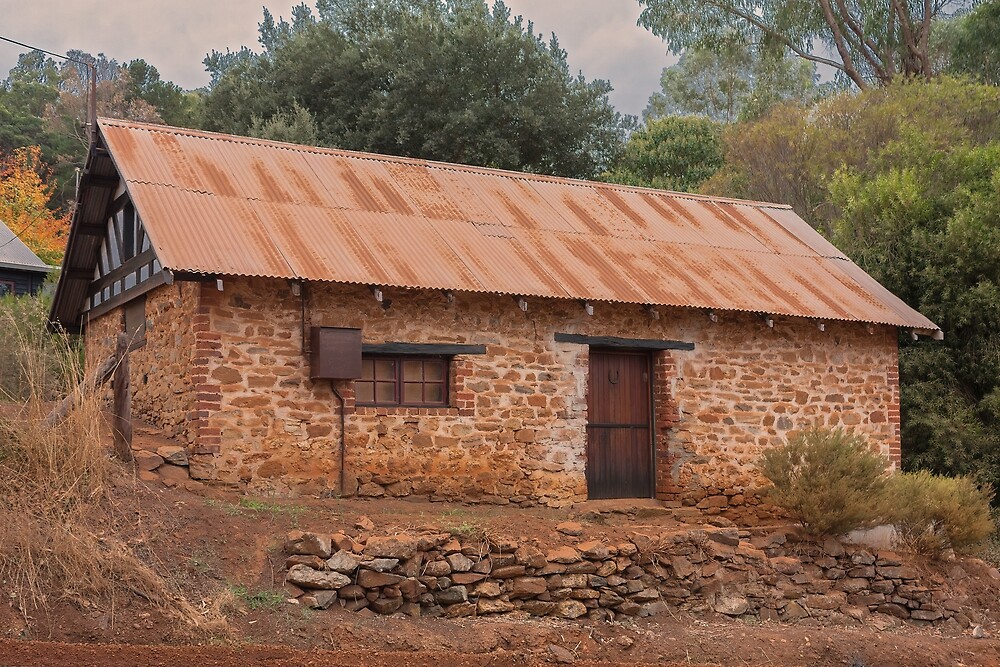 "Old Stone Cottage, Grey's Hill, Bridgetown, Western Australia." by