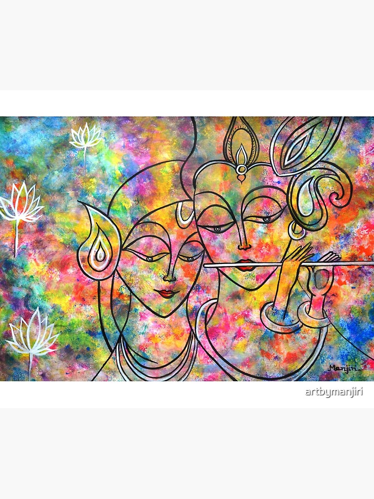 Pitaara Box Radha Krishna Playing Holi | Canvas Painting for Bedroom &  Living Room | Antique Golden Frame | 17.5 x 12 inch (44 x 30 cms) :  Amazon.in: Home & Kitchen