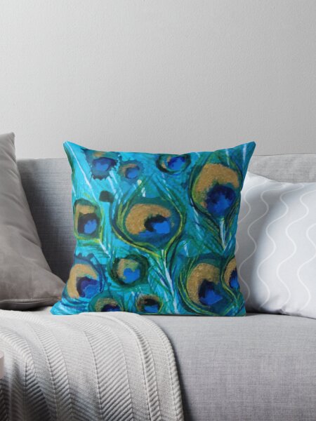 Item preview, Peacock Feather Painting designed and sold by Nicola Morgan.