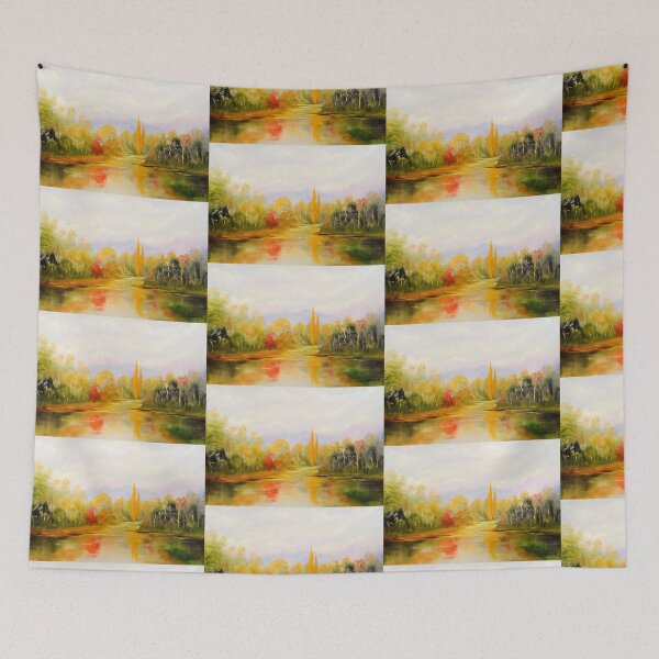 Item preview, Ovens river Autumn designed and sold by GlenJohnson.