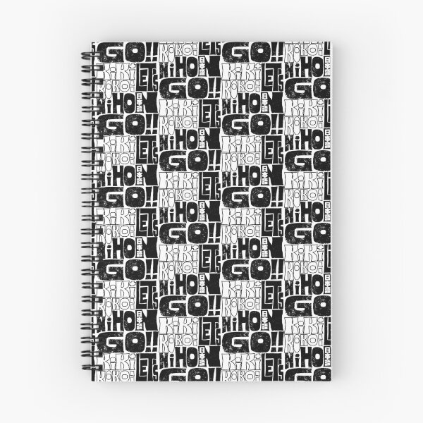 Item preview, Kiki+Koko: Let's NihonGO!! [Groovy Retro Typography] by Indigo East designed and sold by Indigo East.