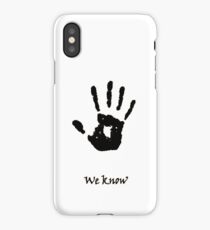 Dark Brotherhood Knows.. You've been Bad! iPhone Case/Skin