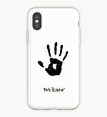 Dark Brotherhood Knows.. You've been Bad! iPhone Case