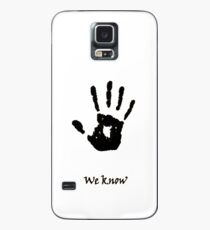 Dark Brotherhood Knows.. You've been Bad! Case/Skin for Samsung Galaxy
