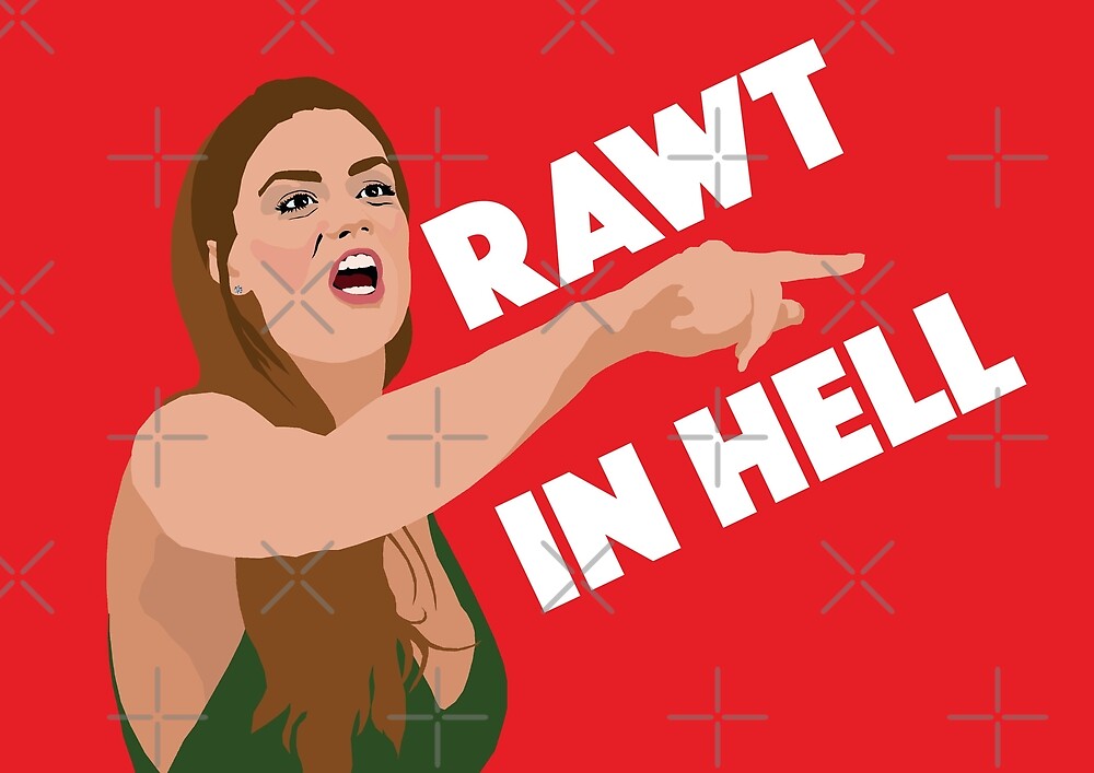 Brittany Cartwright Rawt In Hell Vpr Vanderpump Rules By Theboyheroine Redbubble