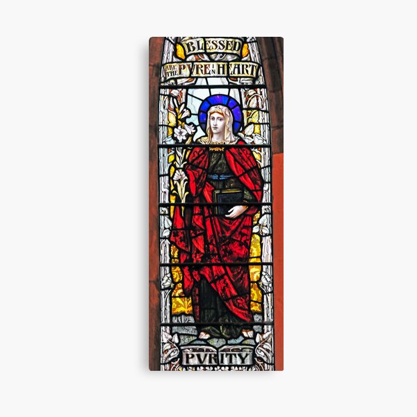Stained Glass Window 0007 Canvas Print