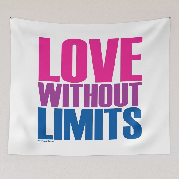 Item preview, Love Without Limits designed and sold by ImForEquality2.