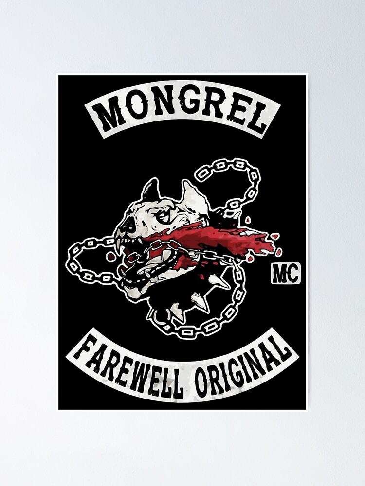 Days Gone Mongrel Farewell Original Mc Poster By Adamsoners Redbubble