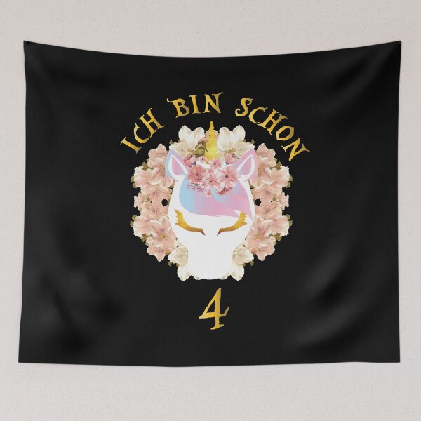 Item preview, I'm already 4 unicorn birthday T-shirt designed and sold by alexngn.