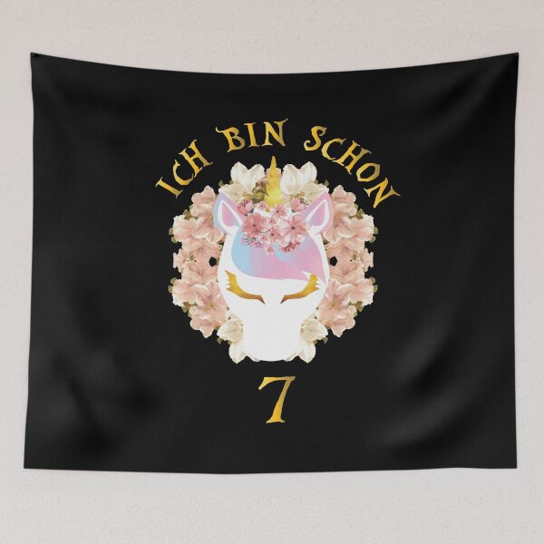 Item preview, I'm already 7 unicorn birthday T-shirt designed and sold by alexngn.