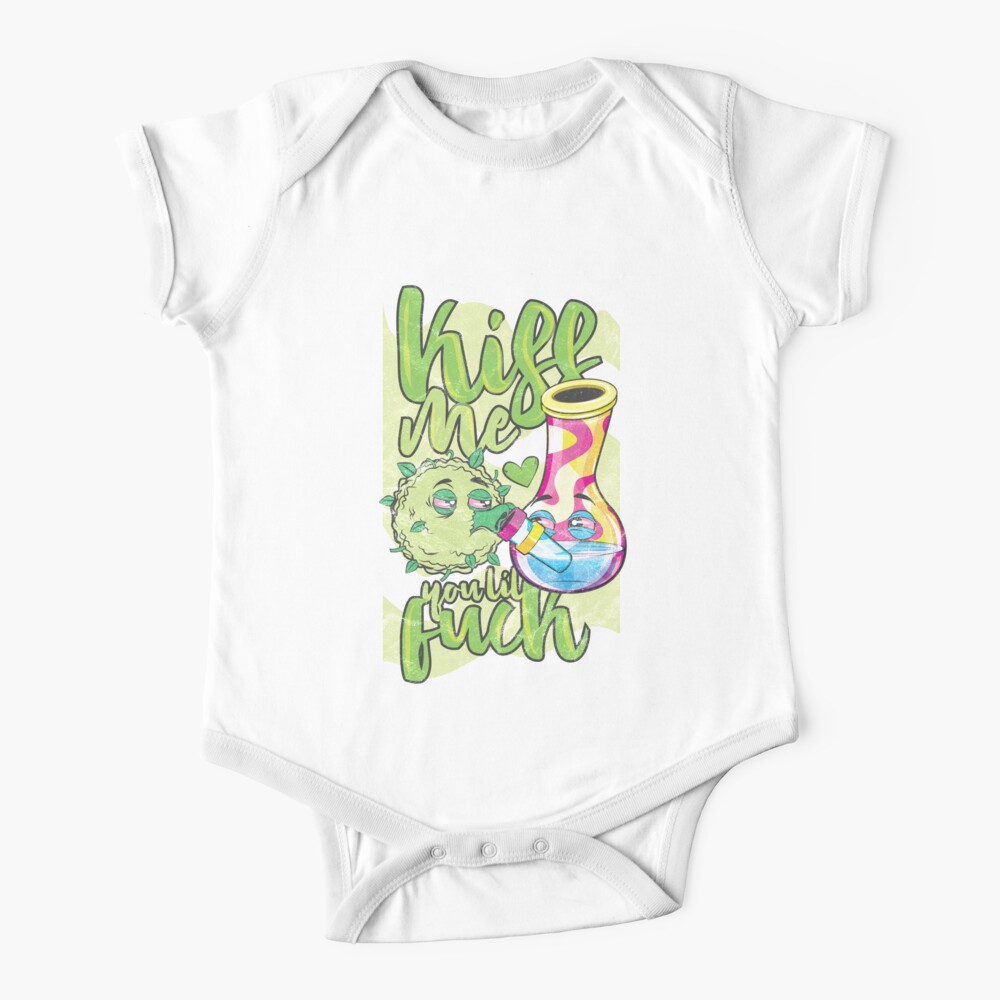 4 Bong Cannabis Gift Tshirt Baby One Piece By Alexngn Redbubble