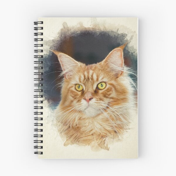 Item preview, Maine coon cat board designed and sold by Pearcatprod.