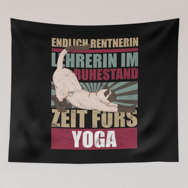 Item preview, Teacher pension retirement yoga tshirt designed and sold by alexngn.