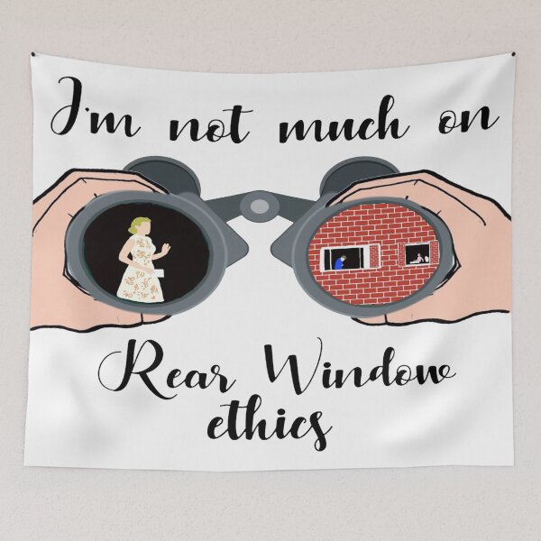 Item preview, Rear Window Ethics  designed and sold by rubyroundhouse.