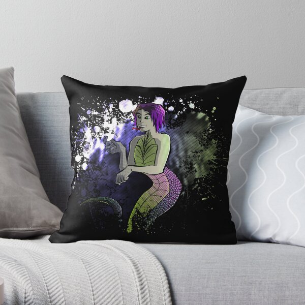 Naga Throw Pillow
