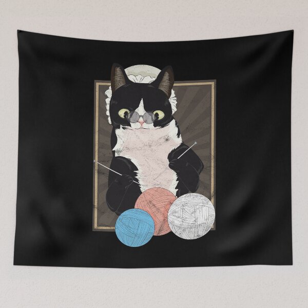 Item preview, Pension cat knitting gift shirt designed and sold by alexngn.