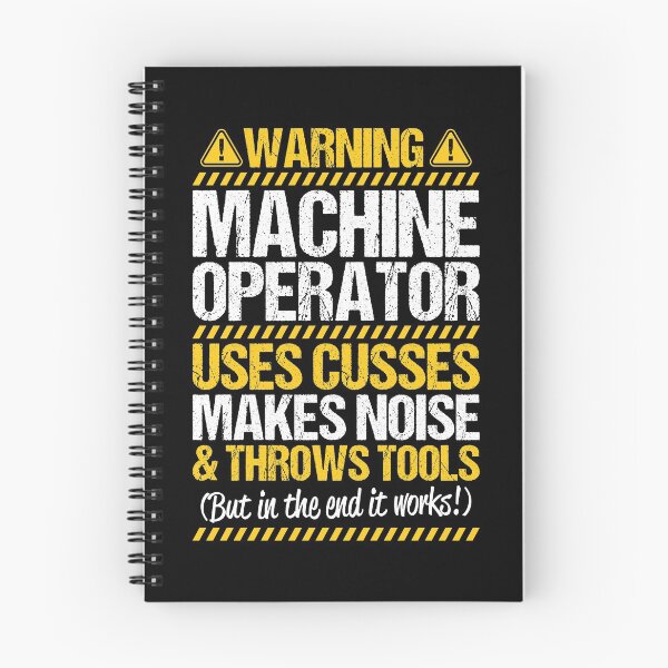 Item preview, Machine Operator Machinist Warning Gift Present designed and sold by Krautshirts.