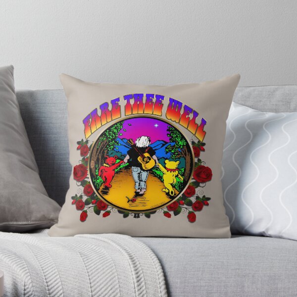 FARE THEE WELL - ROSES Throw Pillow