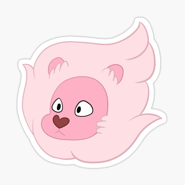 Big Pink Cat Sticker