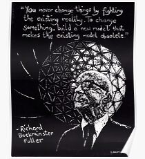 "Richard Buckminster Fuller" Poster