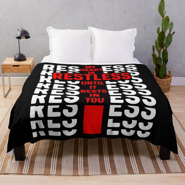 Item preview, My heart is restless until it rests in you st. augustine designed and sold by PincGeneral.