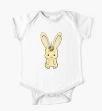Hase Einhorn Bunnycorn Osterhase Ostern Geschenk Kinder Baby Body Kurzarm