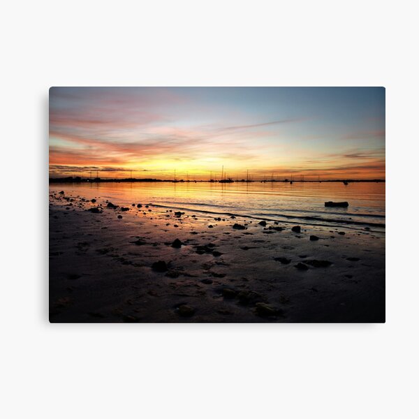 Setting Sun - Palm Beach - Western Australia Canvas Print