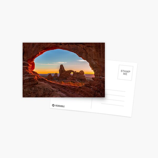 Arches National Park sunset Postcard
