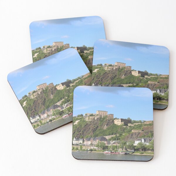 Item preview, Koblenz with fortress Ehrenbreitstein designed and sold by stine1.