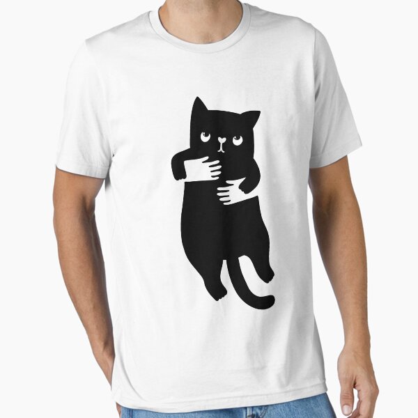 Item preview, Negative space hand cat designed and sold by kostolom3000.