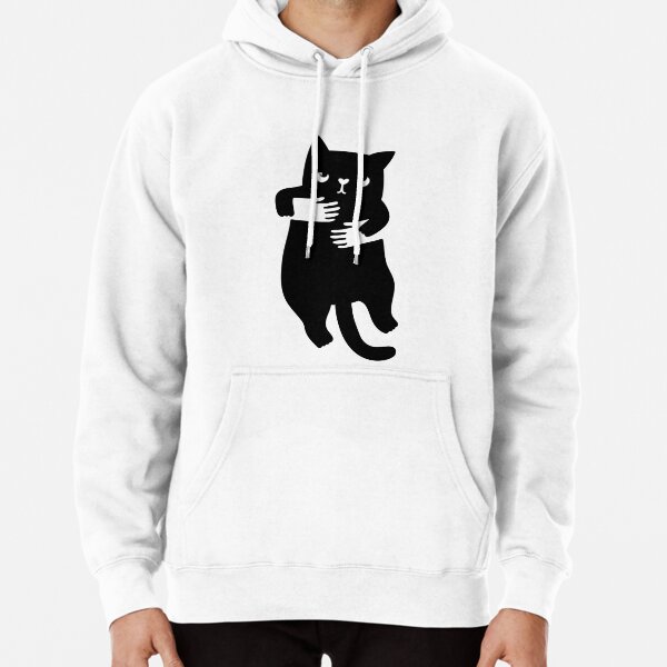 Item preview, Negative space hand cat designed and sold by kostolom3000.
