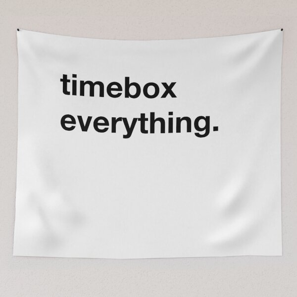 Item preview, Timebox everything! designed and sold by annafokina.