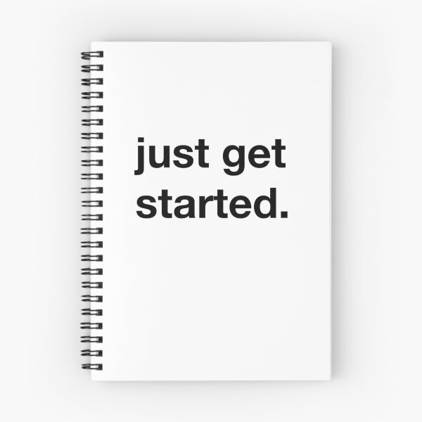Item preview, Just get started! designed and sold by annafokina.