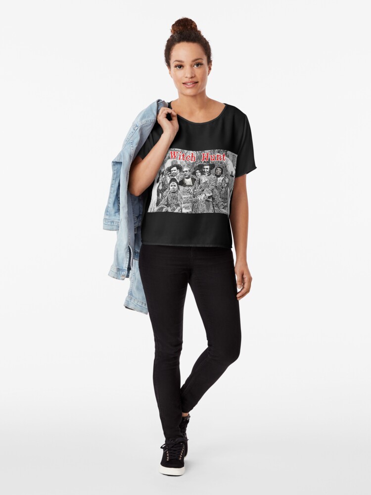 Alternate view of Witch Hunt: The Indictment Chiffon Top