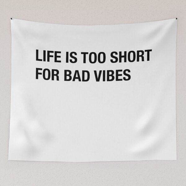 Item preview, Life is too short for bad vibes. designed and sold by annafokina.