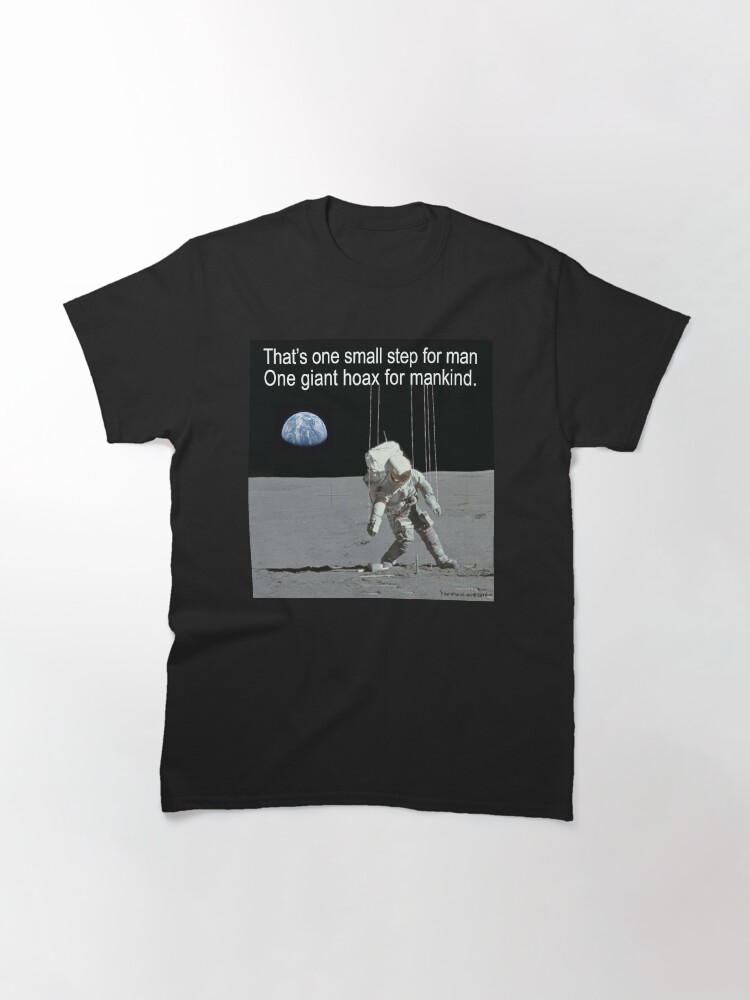 Thumbnail 3 of 7, Classic T-Shirt, Moon Beams designed and sold by EyeMagined.
