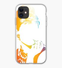 Audrey Hepburn vacant expression iPhone Case