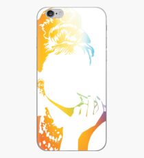 Audrey Hepburn vacant expression iPhone Case
