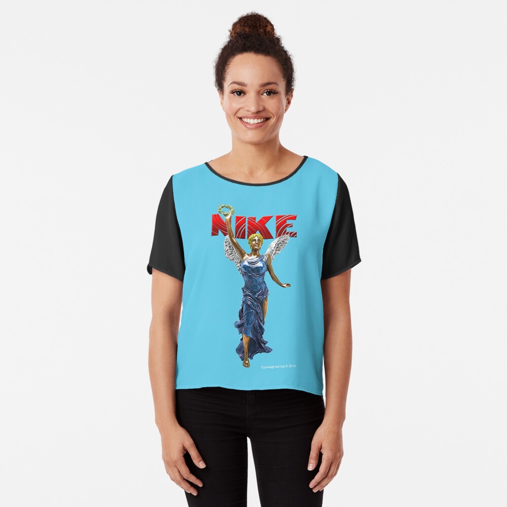 Nike Goddess of Victory Chiffon Top
